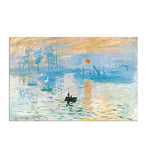 tableau peinture à l’huile de bateau