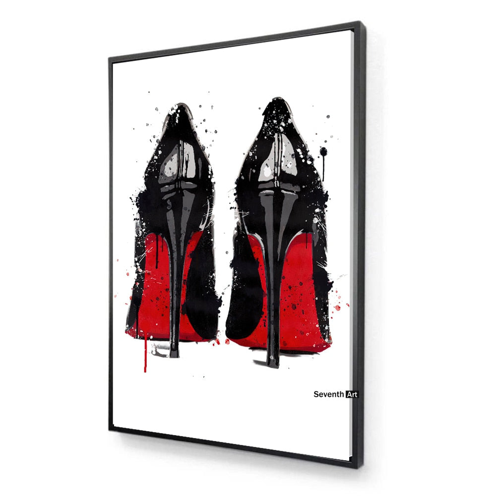 Affiche talons rouges | La maison des tableaux