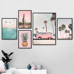 tableau Van rose