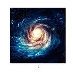 tableau météorites jaune