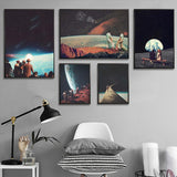 tableau grand pont dans l’espace