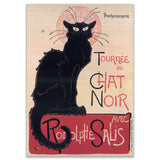 Tableau chat 1 pièce Affiche chat noir