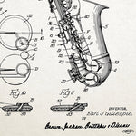 tableau saxophone