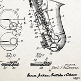 tableau saxophone
