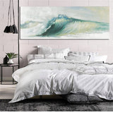 tableau peinture d’une vague