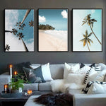 tableau plage de paradis