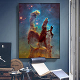 tableau espace tache de peinture