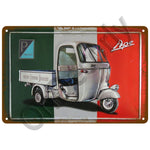 Vespa GTS Motorcycle Pub Bar Decoration Tin Sign Shabby Chic