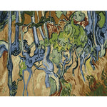 Affiche abstrait Van Gogh