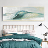 tableau peinture d’une vague