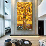 The Tree of Life By Gustav Klimt Oil Painting Art A 