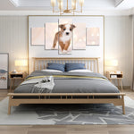 tableau petit chiot mignon