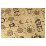 tableau vintage d’une fusée