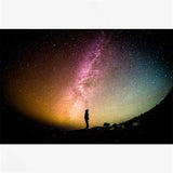 tableau grande nébuleuse bleu