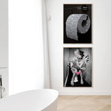 tableau papier toilette