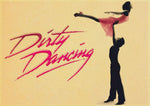 Affiche Dirty Dancing écriture rose