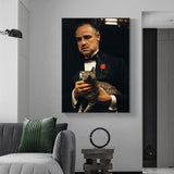 tableau homme d’affaire et chat