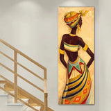 cadre vintage femme noire