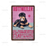 tableau Tin Sign