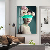 Tableau classique tache bleue