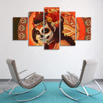 tableau femme dark mandalas
