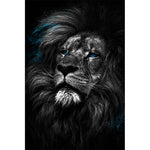 tableau magique d’un lion