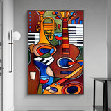 tableau peinture instrument