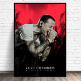 affiche instrument 1 pièce Chester Bennington