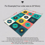 tableau pleins de vinyle coloré