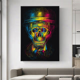 tableau Skull Gentleman