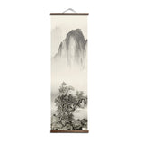 Chinese Style Ink Painting Alpine Canvas Decorative Painting