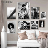 tableau noir et blanc fashion
