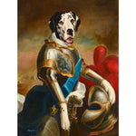 Cadre vintage dalmatien empereur