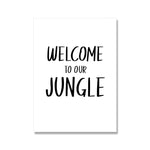Cadre nordique welcome to jungle