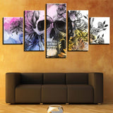 tableau skull en sucre