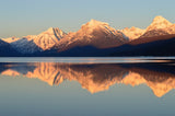 tableau photo montagne et nuages