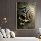 tableau vintage moon