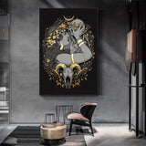tableau couple de gothique