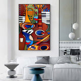tableau peinture instrument