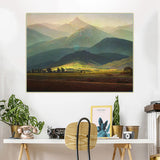 tableau montagne géante