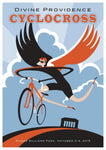 Affiche vintage vélo volant