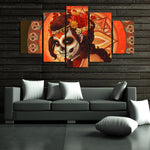 tableau femme dark mandalas
