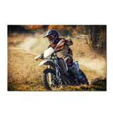 Motor Racing Wall Poster Mountain Motorcycle Posters Prints 