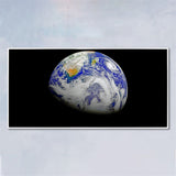 tableau photo de la terre dans l’espace