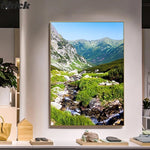 tableau route dans la jungle