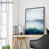 tableau foret nordique