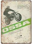 OSSa Pioneer Motorcycle Tin Sign art wall decoration,vintage
