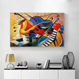 tableau peinture instrument