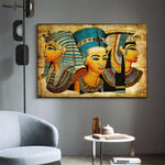 tableau vintage Egyptien
