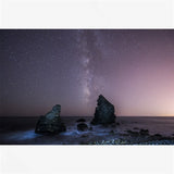 tableau grande nébuleuse bleu